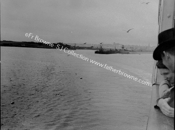 LOOKING BACK AT HARBOUR FROM SS SCOTIA